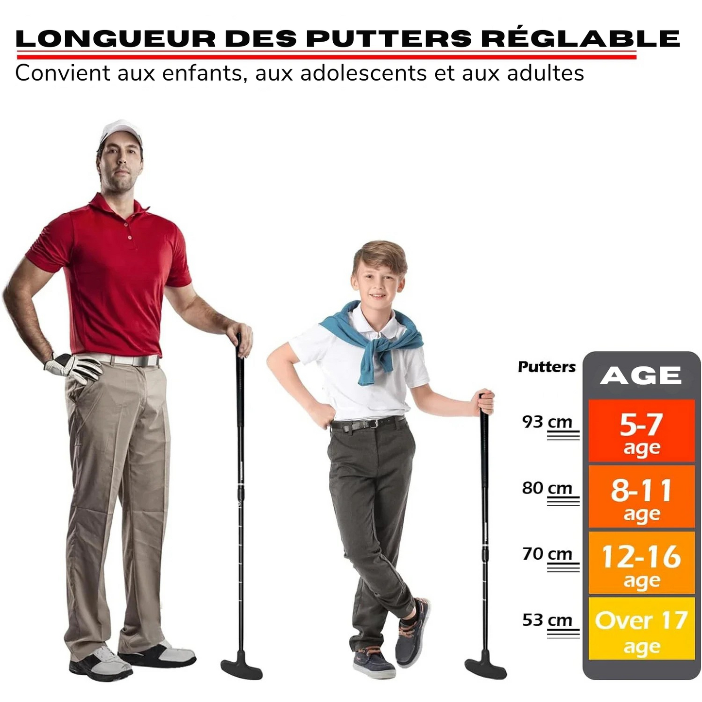 Putters réglable